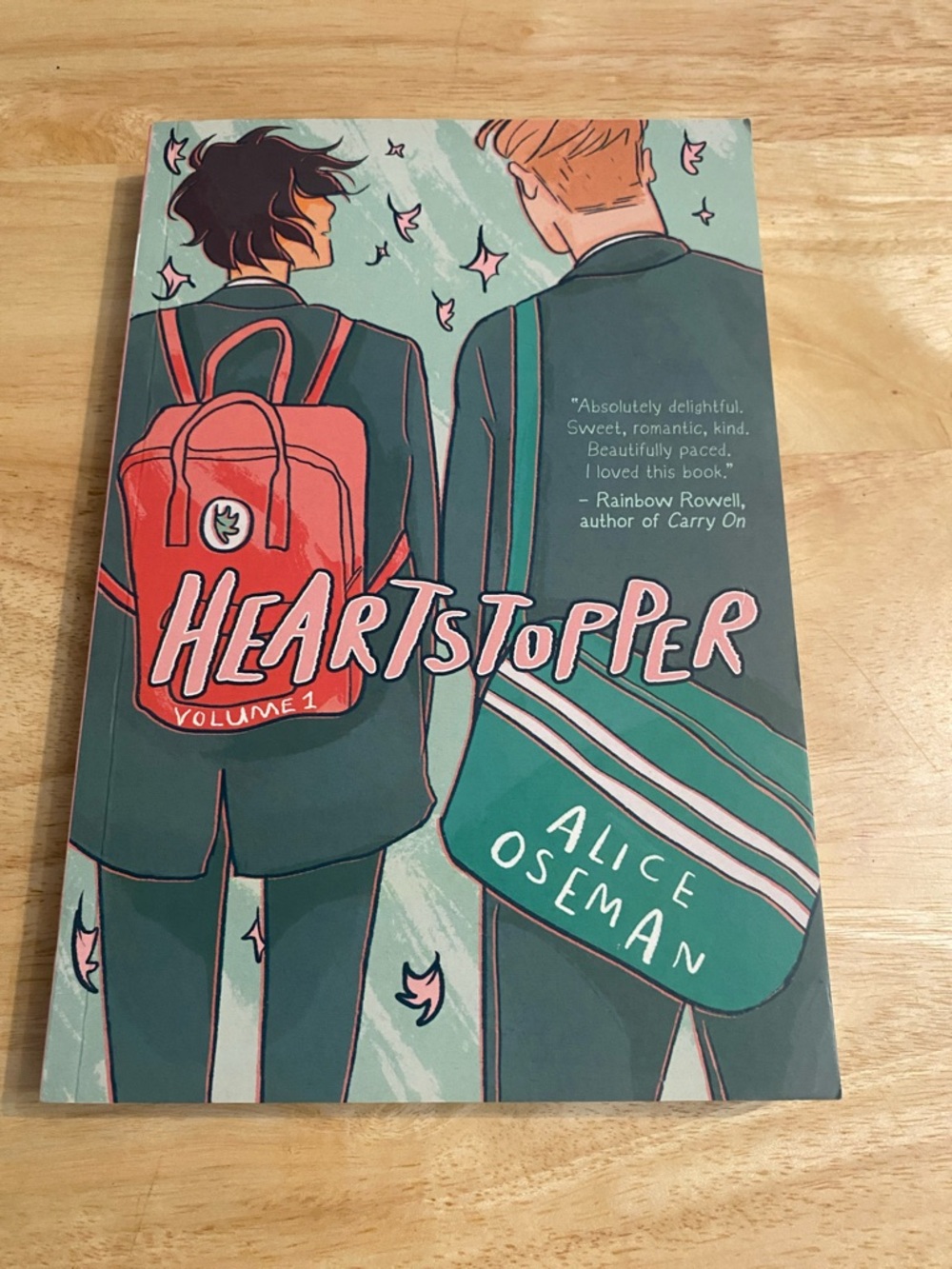 Heartstopper Volume 1 by Alice Oseman - Paperback Book